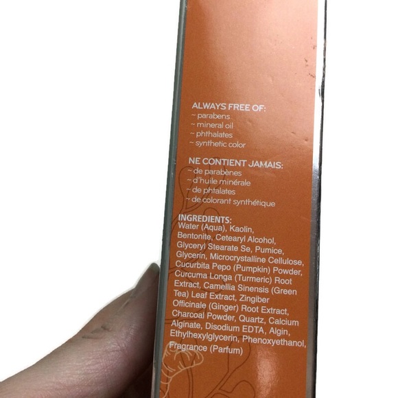 New Purlisse Pumpkin + Ginger Detoxifying Charcoal Parabens Free 2.5oz Face Mask - Picture 7 of 7